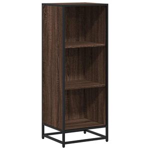 vidaXL Biblioth&egrave;que ch&ecirc;ne marron 40x35x107,5 cm bois d'ing&eacute;nierie