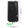 vidaXL Réservoir d'eau avec robinet pliable 250 L PVC