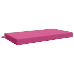 vidaXL Coussin d&rsquo;assise SOEST 100 % polyester Rose 120 x 80 x 10 cm