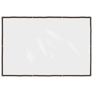 vidaXL B&acirc;che transparente avec &oelig;illets 2x3 m poly&eacute;thyl&egrave;ne