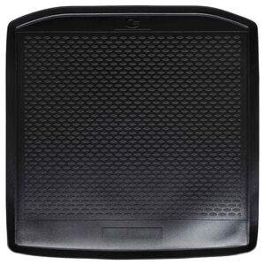 vidaXL Tapis de coffre Noir Caoutchouc