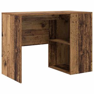 vidaXL Bureau Bois Ancien Bois d'ing&eacute;nierie 102 x 50 x 75 cm