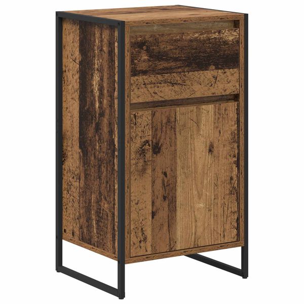 vidaXL Buffet Bois Ancien 81 x 36 x 150.5 cm Bois d'ing&eacute;nierie