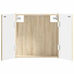 vidaXL Cabinet pour cible DELFT Ch&ecirc;ne Sonoma 52,5 x 10,5 x 53,5 cm