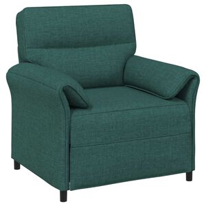 vidaXL Canap&eacute; 100% polyester, cadre en m&eacute;tal, MDF, Contreplaqu&eacute;