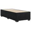 vidaXL Cadre de lit sans matelas noir 90x190 cm velours