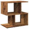 vidaXL Tables de chevet 2pcs vieux bois 50x30x51,5cm bois d'ing&eacute;nierie