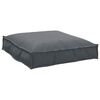 vidaXL Set de coussins de palette 2 pcs Anthracite Tissu Oxford