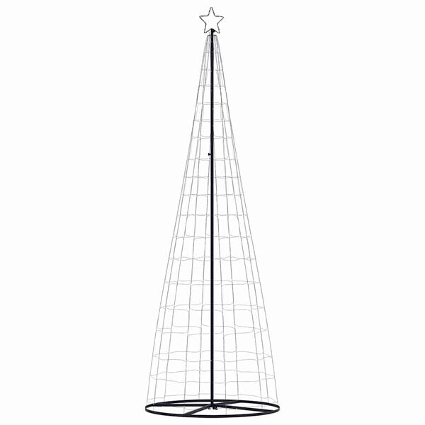 vidaXL Sapin de Noël à LED 550 LED bleu 304 cm