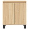 vidaXL Buffet Chêne sonoma 60x35x70 cm Bois d'ingénierie