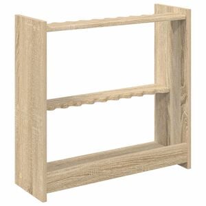 vidaXL Support de queue de billard Bois d'ing&eacute;nierie 60 x 20 x 57 cm