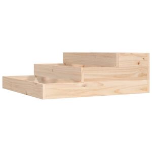vidaXL Jardini&egrave;re 78x78x27 cm Bois massif de pin