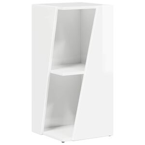 vidaXL &Eacute;tag&egrave;re lat&eacute;rale 33 x 32 x 70,5 cm Bois d'ing&eacute;nierie