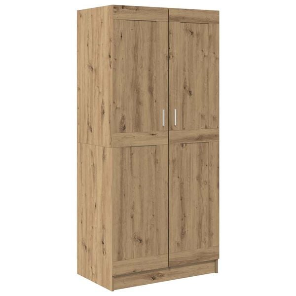 vidaXL Armoire Chêne artisan 82,5 x 51,5 x 180 cm Bois d'ingénierie