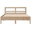 vidaXL Cadre de lit sans matelas 140x190 cm bois de pin massif
