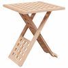 vidaXL Table basse Marron 33 x 33 x 40,5 cm Bois de noyer massif
