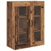 vidaXL Haut Armoire Bois Ancien 69,5 x 34 x 180 cm Bois d'ing&eacute;nierie