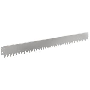 vidaXL Bordure de Pelouse 10 pcs 103 x 10 cm Acier Argent&eacute;
