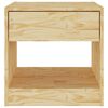 vidaXL Tables de chevet 2 pcs 40x31x40 cm bois de pin massif