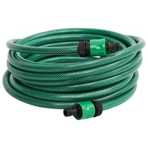 vidaXL Tuyau de piscine vert 20 m PVC