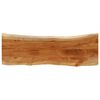 vidaXL Dessus de table 110x40x3,8 cm rectangulaire bois massif acacia