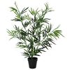 vidaXL Arbre en Bambou Artificiel Vert 90 x 14 x 80 cm Tissu et Bambou