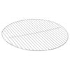 vidaXL Grille de barbecue ronde &Oslash;47 cm acier inoxydable 304