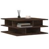 vidaXL Table basse ch&ecirc;ne marron 70x70x29 cm bois d'ing&eacute;nierie