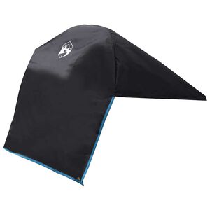 vidaXL Enjoliveur Noir et Bleu 108 x 76 cm oxford