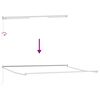 vidaXL Auvent Blanc 4,5 &times; 3 m M&eacute;tal