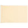 vidaXL &Eacute;cran d'intimit&eacute; de balcon cr&egrave;me 700x75 cm PVC