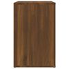 vidaXL Armoire &agrave; chaussures Ch&ecirc;ne marron 130x35x54cm Bois d'ing&eacute;nierie