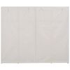 vidaXL Garde-robe Blanc 200 x 40 x 170 cm Tissu