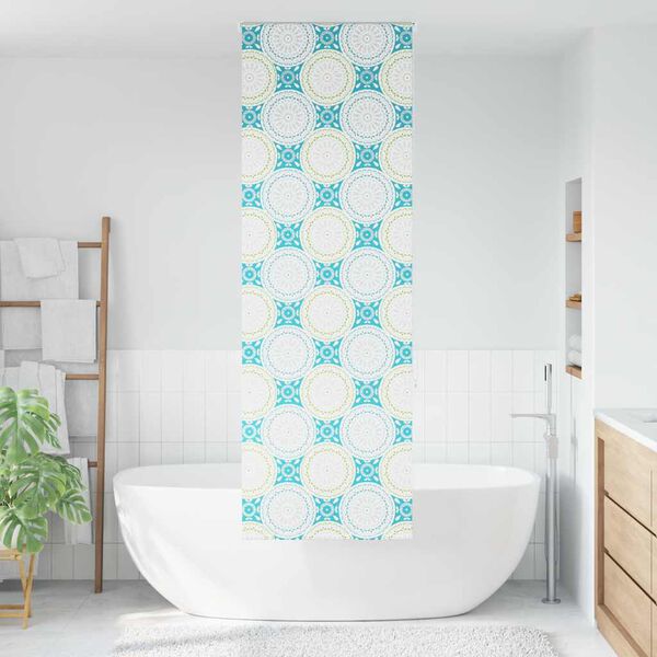 vidaXL Store enrouleur de douche 80x240 cm largeur du tissu 76 cm