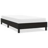 vidaXL Cadre de lit sans matelas noir 80x210 cm velours