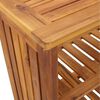 vidaXL Armoire de jardin Naturel 75 x 35 x 70cm Bois d'Acacia Massif
