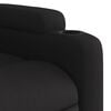 vidaXL Fauteuil inclinable électrique noir tissu