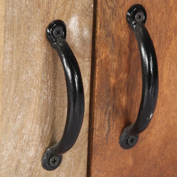 vidaXL Buffet 60x30x75 cm Bois de manguier massif