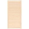 vidaXL Porte d'armoire &agrave; persiennes 99,3x49,4 cm bois de pin massif