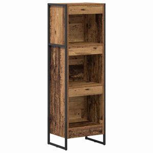 vidaXL Biblioth&egrave;que 40 x 30 x 121 cm Bois d'ing&eacute;nierie Bois Ancien