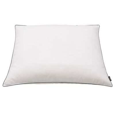 vidaXL Oreiller lot de 2 Remplissage de duvet 70 x 60 cm Blanc