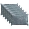 vidaXL Housse de coussin 6 pcs HOUTEN Bleu clair 50 x 75 cm