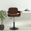 vidaXL Tabouret de bar Marron Tissu