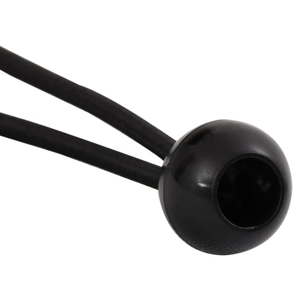 vidaXL Cordes &eacute;lastiques avec balles 50 pcs 21x0,5 cm