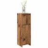 vidaXL Armoire de salle de bain vieux bois 30x30x95 cm bois ing&eacute;nierie