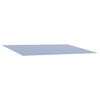 vidaXL Toile de rechange pour auvent Bleu et Blanc 300 x 200 cm