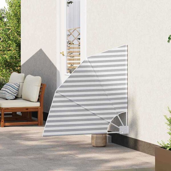 vidaXL Écran de confidentialité pour balcon Anthracite et blanc
