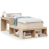 vidaXL Cadre de lit sans matelas 75x190 cm bois de pin massif