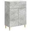 vidaXL Buffet Gris b&eacute;ton 66 x 34,5 x 90 cm Bois d'ing&eacute;nierie