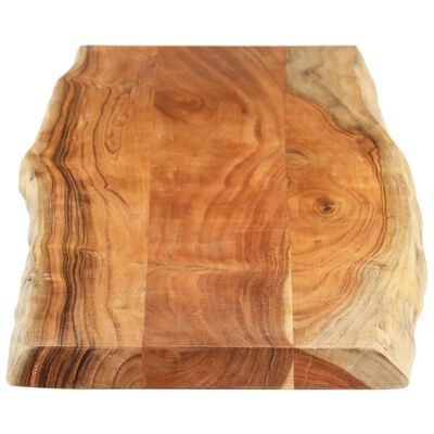 vidaXL Dessus de table 160x40x3,8 cm rectangulaire bois massif acacia